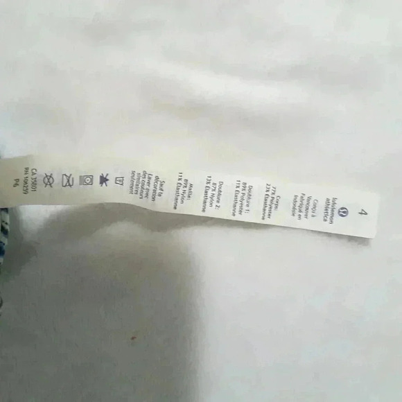 Lululemon Pure Practice Bra Blurry Belle Multi - Picture 7 of 8